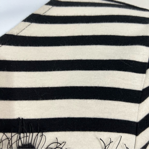 Elle peplum stripped lace shirt size XL - Picture 4 of 14